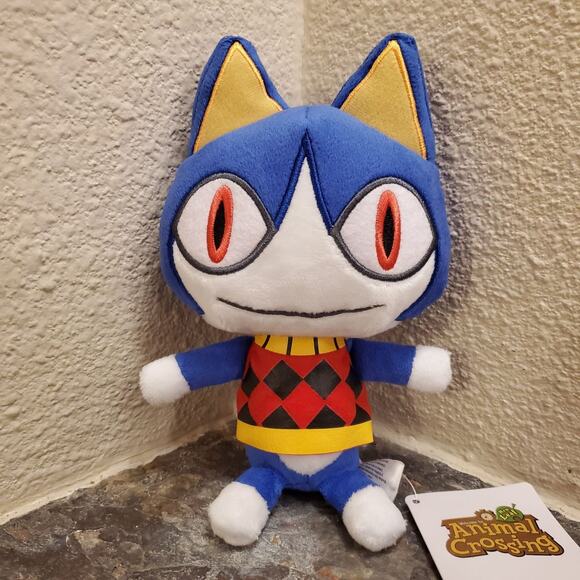Plush - Rover Cat 8 Inch (NEW) - Animal Crossing - Nintendo - Picture 1 of 9